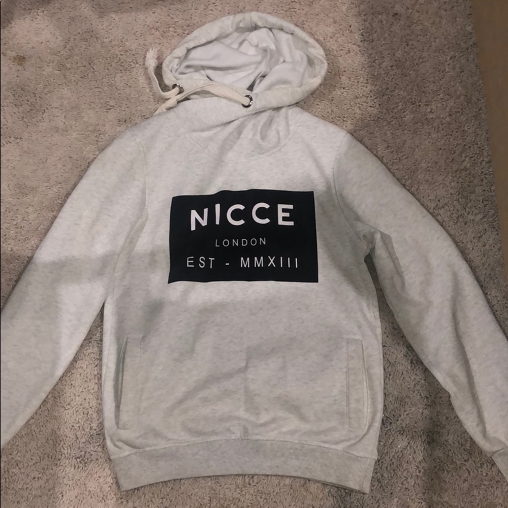 New white sweatshirt!